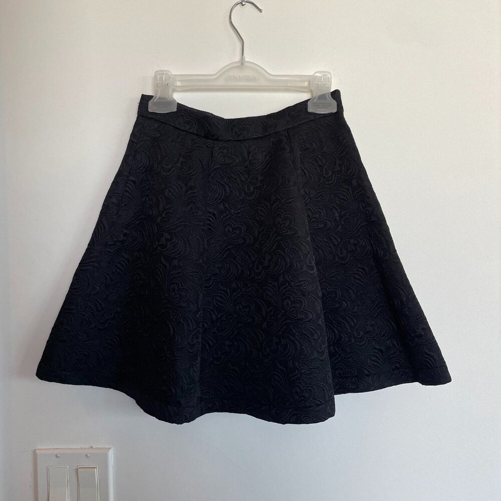 Vero Moda Jacquard Print Circle Peplum Skirt